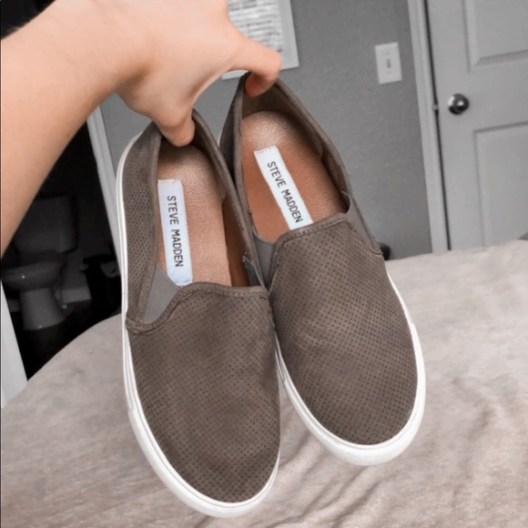 Steve Madden Shoes - Steve Madden | Grey/Brown Slip on Shoes